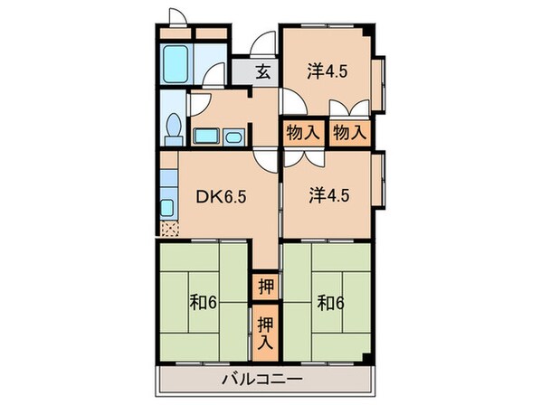 シャト－シュベルグの物件間取画像